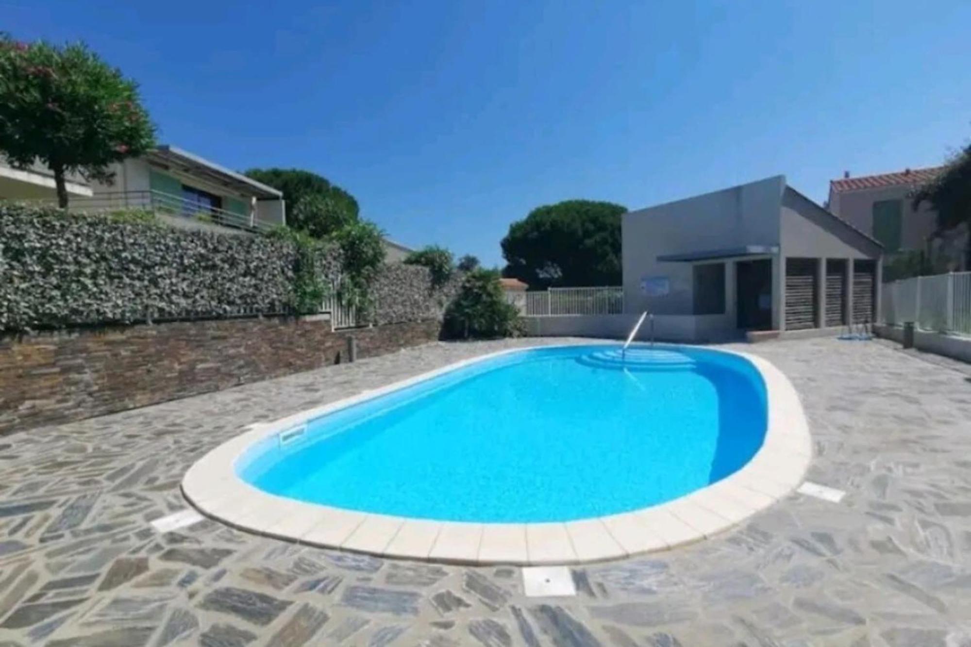 Apartment With Pool Air Conditioning Wifi And Garage コリウール エクステリア 写真