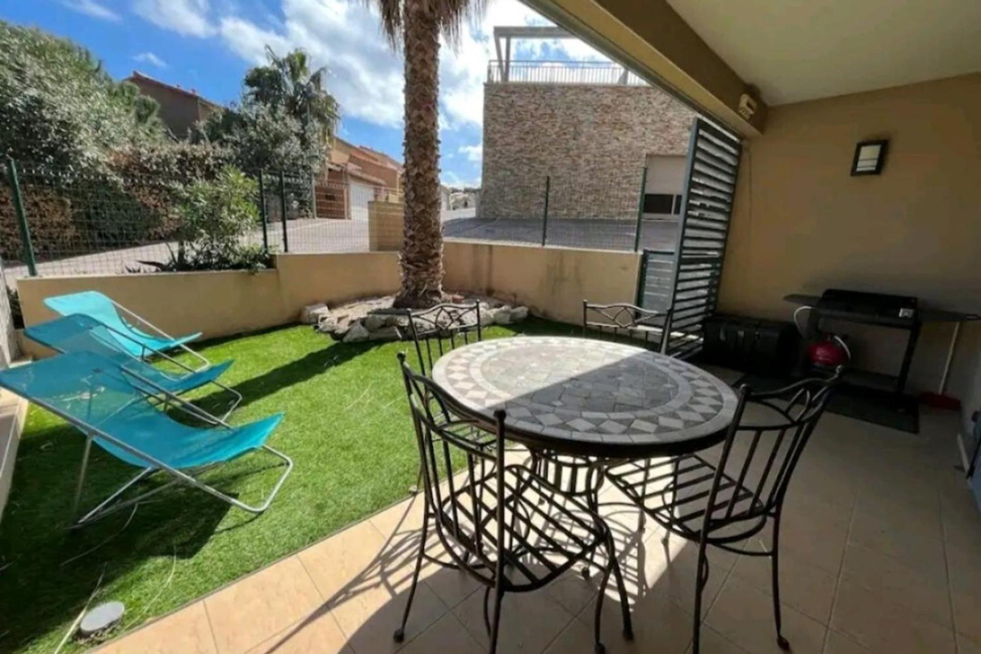 Apartment With Pool Air Conditioning Wifi And Garage コリウール エクステリア 写真